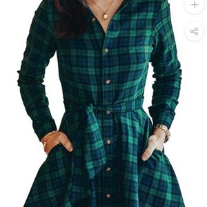 Kiel James Patrick Flannel dress